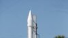 An Atlas V United Launch Alliance rocket carrying NASA's next Mars-bound spacecraft, the Mars Atmosphere and Volatile Evolution (MAVEN) spacecraft, is readied for launch at the Cape Canaveral Air Force Station in Cape Canaveral, Florida, November 17, 2013