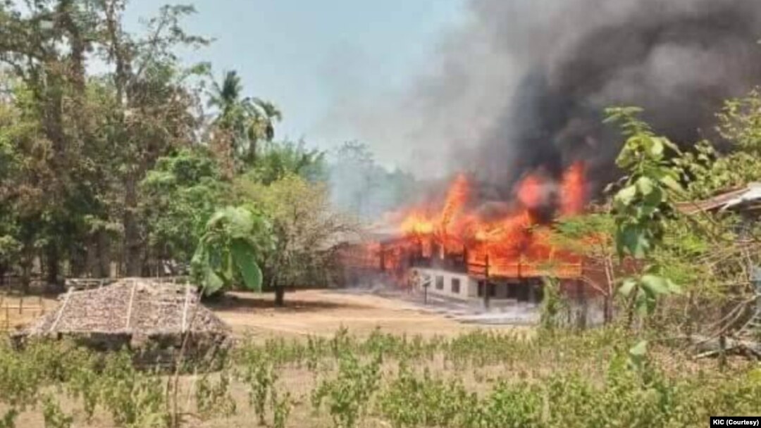 ကရင်ပြည်နယ် မြဝတီခရိုင်အတွင်းက အတွင်းမဲကနယ် ကျေးရွာ photo courtesy: KIC
