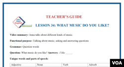 LLE-A Lesson 34