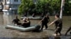Dam Break Creates Floods, Problems in Southern Ukraine
