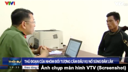 Một nghi phạm vụ tấn công ở Đắk Lắk đang bị công an thẩm vấn