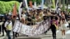 “香港自由六月”纪念游行于6月9日在台北举行，超过600名群众参与