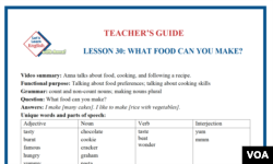 LLE-A Lesson 30