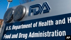 A sign for the Food and Drug Administration is displayed outside their offices in Silver Spring, Md., on Dec. 10, 2020. (AP Photo/Manuel Balce Ceneta, File)