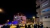 Banja Luka, Bosna i Hercegovina, Policija ispred kancelarije Transparency Internationala nakon navodnog napada na aktiviste, 18.03.2023.