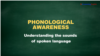 Early Literacy: Sound-language Awareness