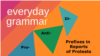 Prefixes in Reports about Student Protests