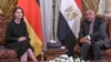 آنالنا بربوک، وزیر خارجه آلمان، روز ۲۳ مهر به مصر رفت و با همتای مصری خود درباره بحران جاری در خاورمیانه گفتگو کرد