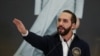 El presidente de El Salvador, Nayib Bukele, durante una intervención en rueda de prensa, en San Salvador, el 28 de junio de 2022.