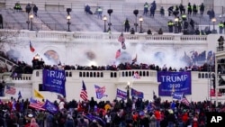 Cuộc tấn công vào Điện Capitol hôm 6/1 bị cáo buộc là do ông Donald Trump kích động