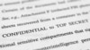 Pages from a Department of Justice court filing Aug. 30, 2022, in response to a request from the legal team of former President Donald Trump for a special master to review the documents seized during search of Mar-a-Lago, are photographed Aug. 31, 2022.