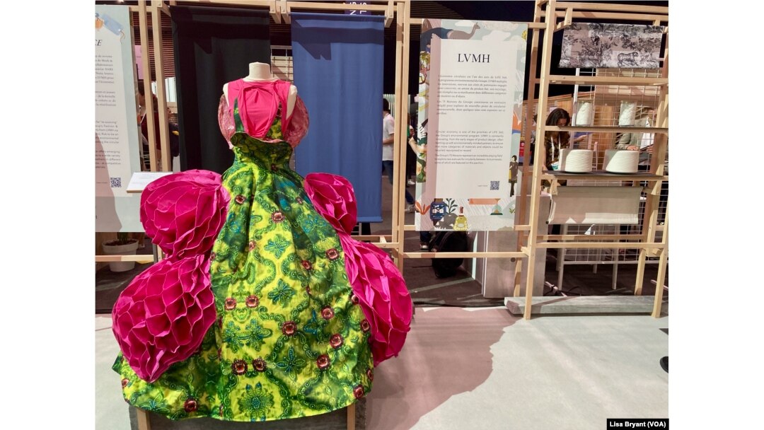 Luxury brand LVMH at the green forum in Paris, May 19, 2022.