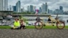 De Villahermosa a Maracaibo: Una pareja mexicana recorre 10 países en bicicleta