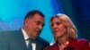 Milorad Dodik and Zeljka Cvijanovic