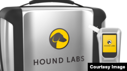 California-based Hound Labs Inc. says it has created the world’s first device to measure both alcohol and marijuana levels in a person’s system. (Photo: Hound Labs Inc.)