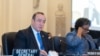 Presidente de Guatemala, Alejandro Giammattei, en disertación frente al Consejo Permanente de la OEA, en Washington DC, el 28 de junio de 2022. (Foto: Cortesía de la OEA)