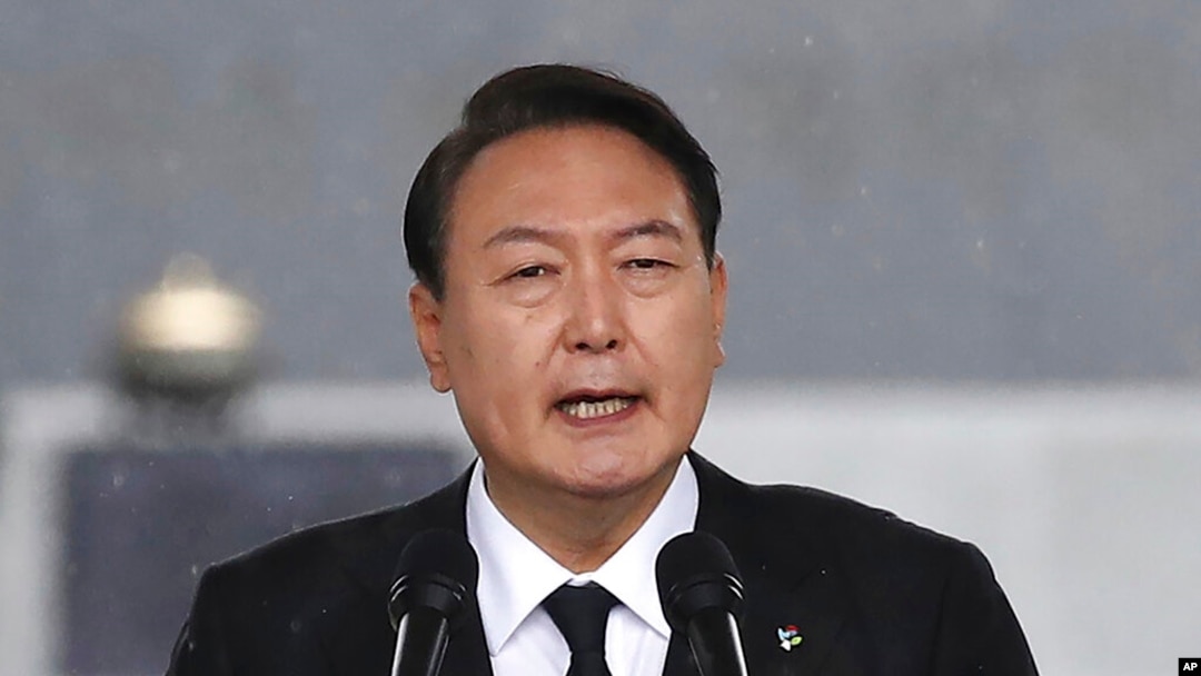 윤석열 한국 대통령.