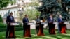 Leaders of France, Germany and Italy Visit Ukraine