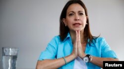 María Corina Machado convocó, a propósito del día internacional de la mujer, a una movilización masiva en la ciudad de Caracas. 