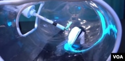 A demonstration of remote-control surgery at a technology conference in California.