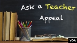 Ask a Teacher: Appeal