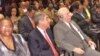 Naomi Tutu, hija de Desmond Tutu, Oscar Arias (centro) y Lech Walesa visitaron Venezuela en el segundo aniversario del encarcelamiento de Leopoldo López.