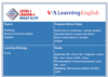 Let's Learn English - Level 1 - Lesson 4