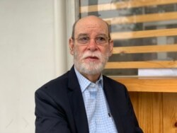 Rafael Solís, exmagistrado de la Corte Suprema de Justicia de Nicaragua. (Foto de Houston Castillo Vado/VOA
