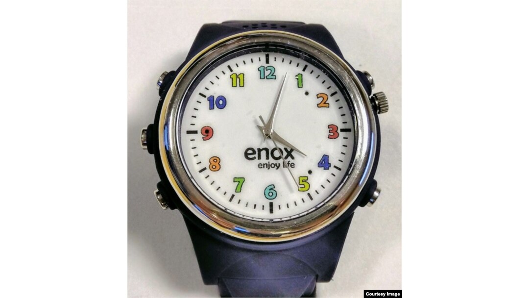 The Safe-KID-One smartwatch is shown in an alert published by the European Commission, which recalled the device across Europe due to “serious” privacy risks. (European Commission/Rapid Alert System)