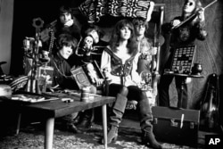 The Jefferson Airplane, pose for a portrait in San Francisco, August 3, 1968.