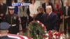 VOA60 Duniya: Shugaban Amurka Donald Trump Da Mai Dakinsa, Melania, Sun Kai Ziyarar Ban Girma Ga Tsohon Shugaba George H.W. Da Ya Rasu