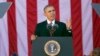 Tổng thống Hoa Kỳ Barack Obama phát biểu tại lễ kỷ niệm Ngày Cựu chiến binh hàng năm ở Nghĩa trang Quốc gia Arlington, ngày 11/11/2015.