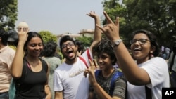 Indians celebrate