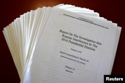 The Mueller Report on the Investigation into Russian Interference in the 2016
