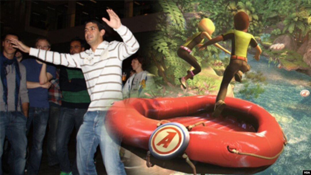 Kinect Adventures, uno de los juegos que pudimos probar, incluye el sensor y contiene hasta 20 juegos de movimiento.