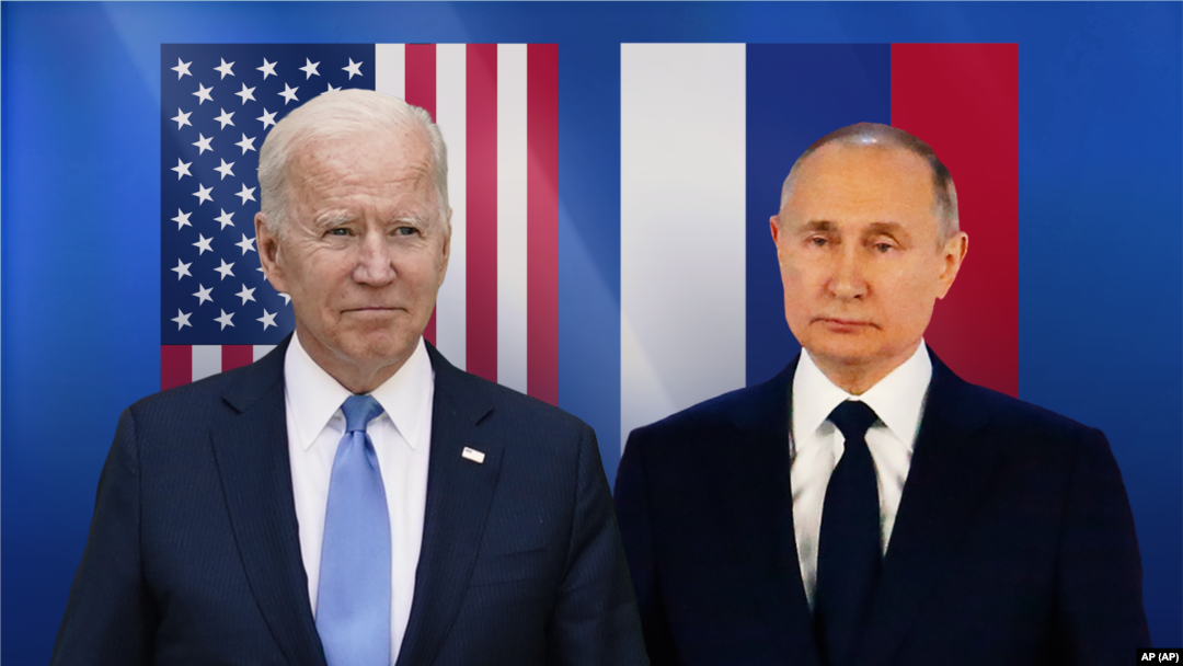 Predsednici Sjedinjenih Država i Rusije Džozef Bajden i Vladimir Putin (Foto: AP)