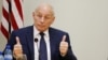 El exsecretario de Seguridad Nacional de los Estados Unidos, John Kelly, después de una conferencia de prensa en el Palacio Nacional de Puerto Príncipe, Haití.