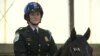 Graduation Ceremony for US Park Police Officers on Horseback