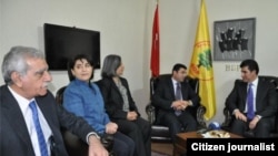 Serokwezîrê Herêma Kurdistanê Nêçîrvan Barzanî ji alîyê rêberên Kurdên Tirkîyê ve hate pêşwazî kirin