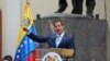 El líder opositor venezolano Juan Guaido, a quien muchas naciones han reconocido como el legítimo gobernante interino del país, participa en una reunión con simpatizantes en Caracas, Venezuela, el 19 de abril de 2019.
