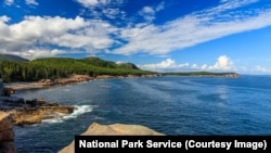 A view of the ocean from Acadia National Park