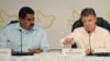Los presidentes de Colombia, Juan Manuel Santos (derecha), y de Venezuela, Nicolás Maduro, discutirán cara a cara la crisis fronteriza entre ambas naciones.l