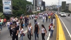 Marcha de la oposición venezolana
