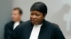 La fiscal Fatou Bensouda en la Corte Penal Internacional (CPI) en La Haya, Países Bajos. Agosto 28, 2018.