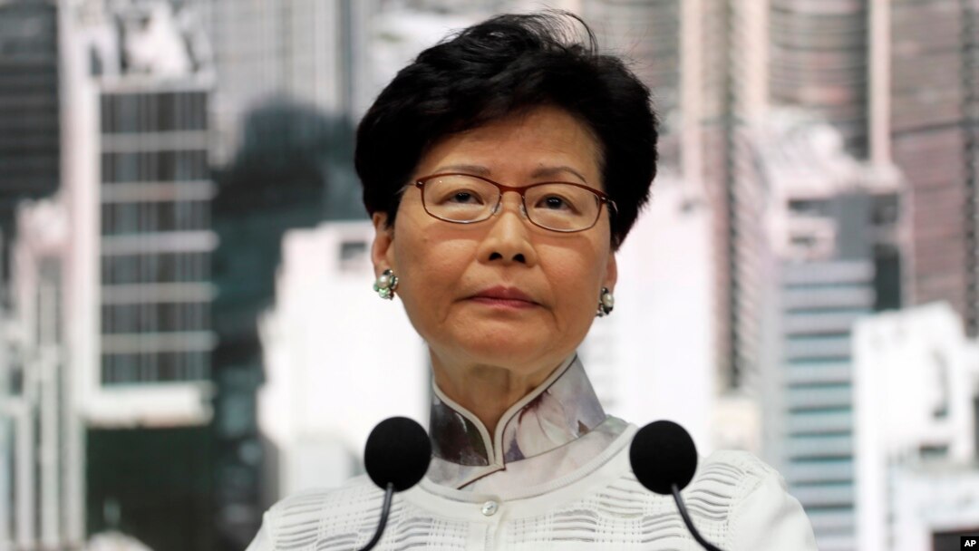 香港特首林鄭月娥。