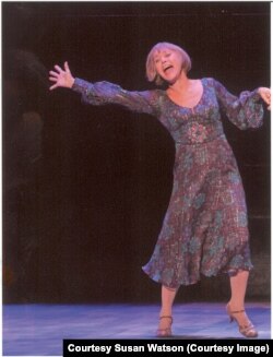 Susan Watson dancing in "Follies" at Washington's Kennedy Center in 2011.