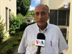 Sociólogo, Cirilo Otero. [Foto: Daliana Ocaña/VOA]