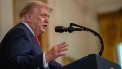 特朗普总统在白宫有关大而美的法案的活动上发表讲话。(2025年6月26日)