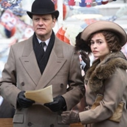 Colin Firth and Helena Bonham Carter in "The King's Speech"