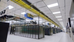 Facebook parent company Meta says its new supercomputer will be the world’s fastest when it is fully completed this year. The company wants to use the computing device to improve and develop new artificial intelligence methods. (Photo Credit: Meta)